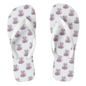 Axolotl Riding Blobfish Teenslippers (Voetbed)