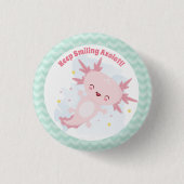 Axolotl Ronde Button 3,2 Cm (Voorkant)