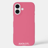 Axolotl roze kleurnaam Case-Mate iPhone case (Achterkant)