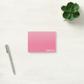 Axolotl roze kleurnaam post-it® notes (Kantoor)