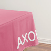 Axolotl roze kleurnaam tafelkleed (Voorbeeld)