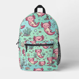 Axolotl Rugzak – Cute Pastel Wezen Design