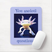 Axolotl Salamander Amphibian Muismat (Met muis)