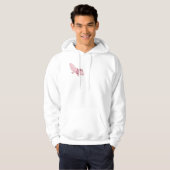 Axolotl Salamander hoodie / gehaakte sweatshirt (Voorkant volledig)