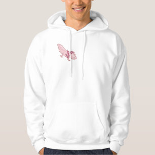 Axolotl Salamander hoodie / gehaakte sweatshirt