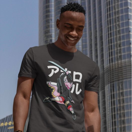 Axolotl Samurai T-shirt