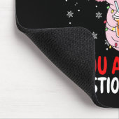 Axolotl Santa Hat Axolotl Questions Christmas Boys Muismat (Hoek)