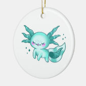 Axolotl Schattige Cute Cartoon Keramisch Ornament (Links)