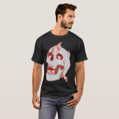 Axolotl Schedel T-shirt (Voorkant volledig)