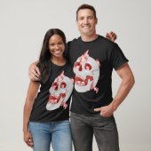 Axolotl Schedel T-shirt (Unisex)