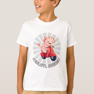 Axolotl-scooter T-shirt
