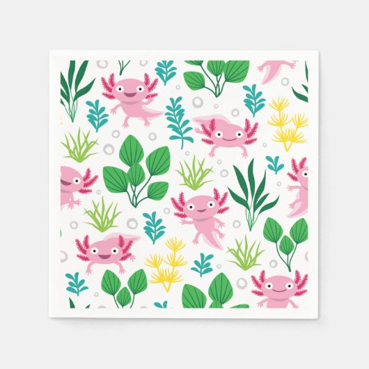 Axolotl Servet (Voorkant)