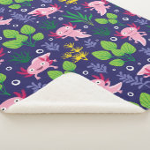 Axolotl Sherpa Deken (3/4)