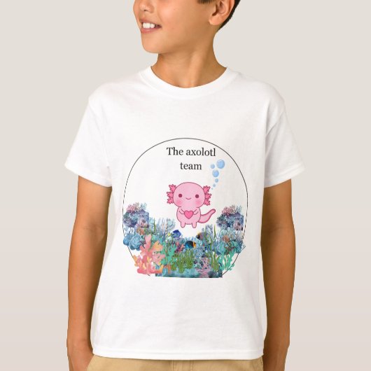 axolotl shirt 6 (Voorkant)