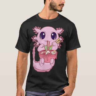 Axolotl Shirt voor dames en heren, Anime Kawaii Ra