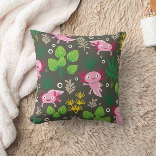 Axolotl Sierkussen (Deken)