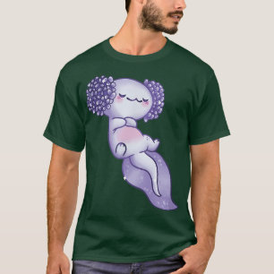 Axolotl Sleep Nap Cute Funny Axolotls Kawaii Japan T-shirt