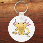 Axolotl Sleutelhanger (Achterkant)