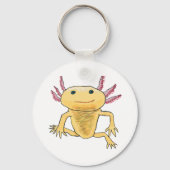 Axolotl Sleutelhanger (Achterkant)