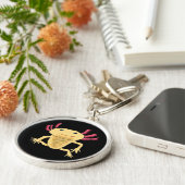 Axolotl Sleutelhanger (Zijkant)