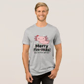 Axolotl Spirit Animal Funny Pet Owner T-Shirt (Voorkant volledig)