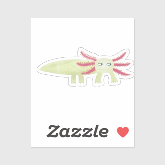 Axolotl Sticker (Vel)