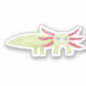 Axolotl Sticker (Voorkant)