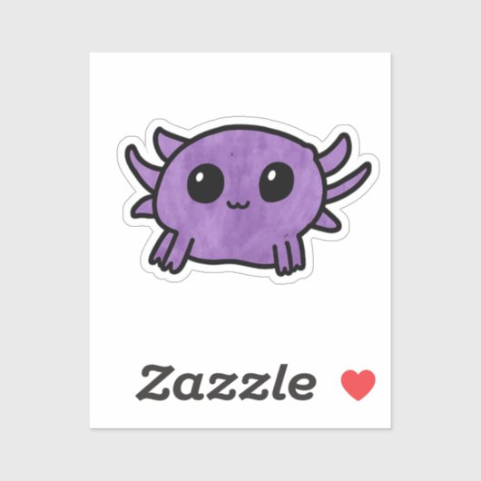 Axolotl Sticker (Vel)