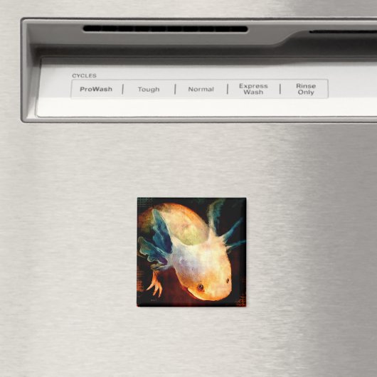 Axolotl Sun Magneet (Insitu (Vaatwasser))