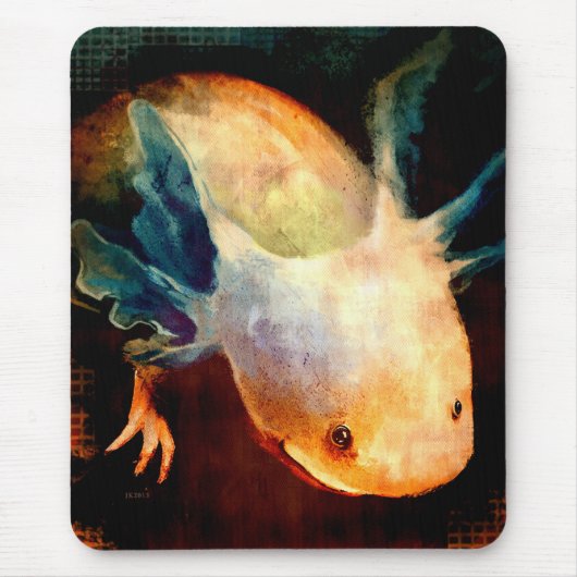 Axolotl Sun Muismat (Voorkant)