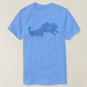 Axolotl T-shirt - BLAUW