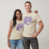 Axolotl T-shirt - PURPER (Unisex)
