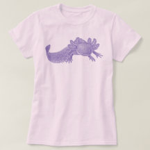 Axolotl T-shirt - PURPER