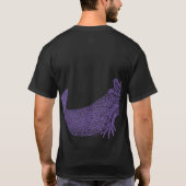 Axolotl T-shirt - PURPLE (Achterkant)