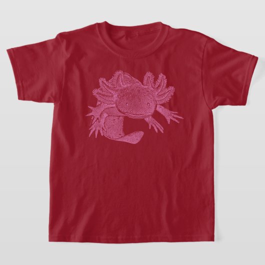 Axolotl T-shirt - ROZE (Laagn)