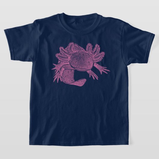 Axolotl T-shirt - ROZE (Laagn)