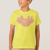 Axolotl T-shirt - ROZE (Voorkant)