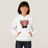 Axolotl T-Shirt voor games (Voorkant volledig)