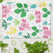 Axolotl Theedoek (Gevouwen)