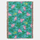 Axolotl Throw Blanket Deken (Voorkant Verticaal)