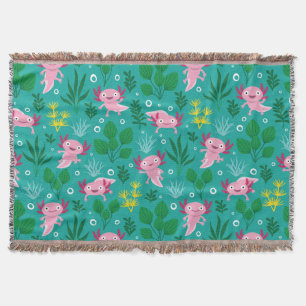 Axolotl Throw Blanket Deken