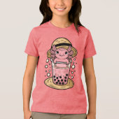 Axolotl Tri-Blend Shirt (Voorkant)