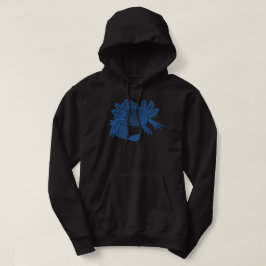 Axolotl-trui - BLAUW Hoodie
