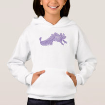 Axolotl-trui voor kinderen - PURPER
