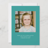 Axolotl-verjaardagsfeestje Kaart (Achterkant)