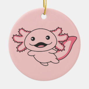 Axolotl Verschillende soorten Axolotls Cute Animal Keramisch Ornament