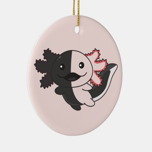 Axolotl Verschillende soorten Axolotls Cute Animal Keramisch Ornament (Rechts)