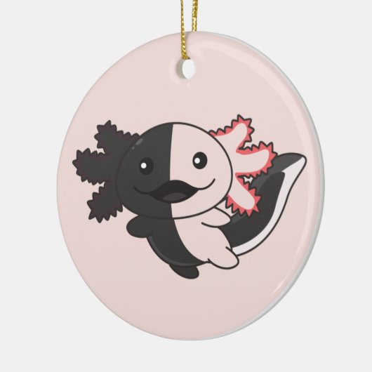 Axolotl Verschillende soorten Axolotls Cute Animal Keramisch Ornament (Links)