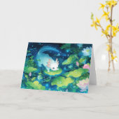 Axolotl Vijverparadijs Kaart (Gele Bloem)