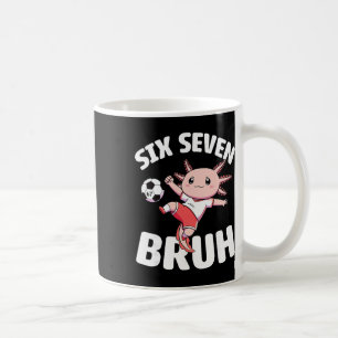 Axolotl Voetbal 67 Bruh Meme Grappig Voetbal Kawai Koffiemok